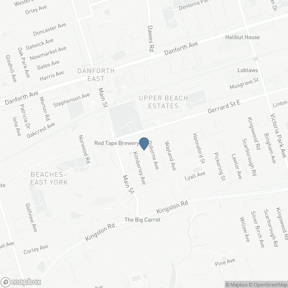 68 OSBORNE AVENUE, Toronto, Ontario M4E 3B2
